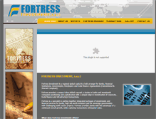 Tablet Screenshot of fortress-invest.com